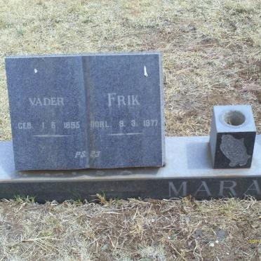 MARAIS Frik 1895-1977