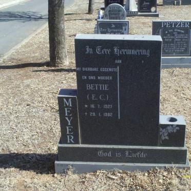 MEYER E.C. 1927-1982