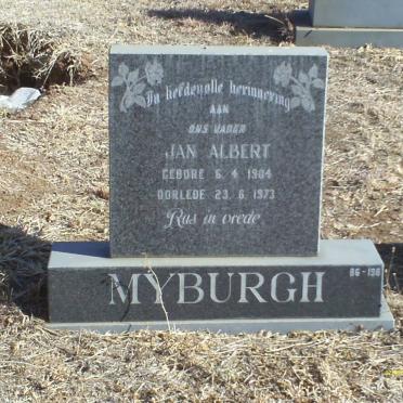 MYBURGH Jan Albert 1904-1973