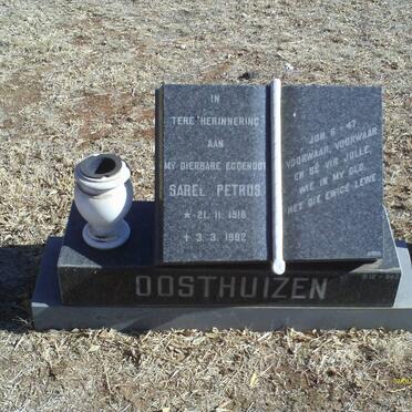 OOSTHUIZEN Sarel Petrus 1918-1982