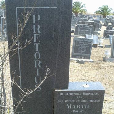 PRETORIUS Martie nee NEL 1894-1977