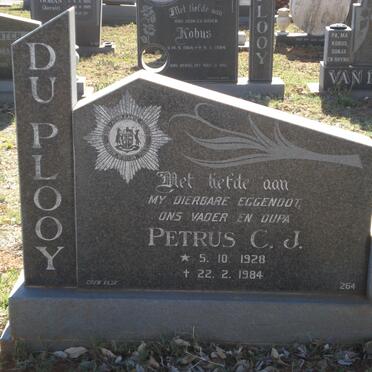 PLOOY Petrus C.J., du 1928-1984