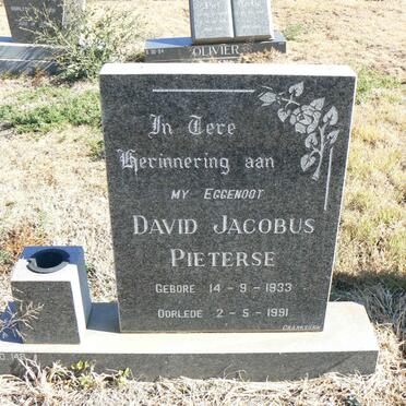 PIETERSE David Jacobus 1933-1991