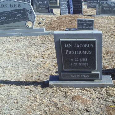 POSTHUMUS Jan Jacobus 1919-1982