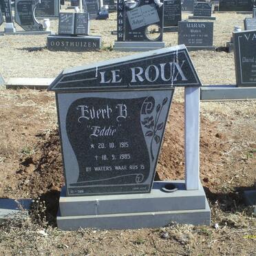 ROUX Evert B., le 1915-1985