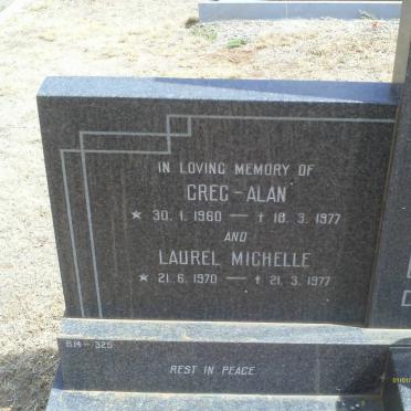 ROSS Gregg-Allan 1960-1977 :: ROSS Laurel Michelle 1970-1977