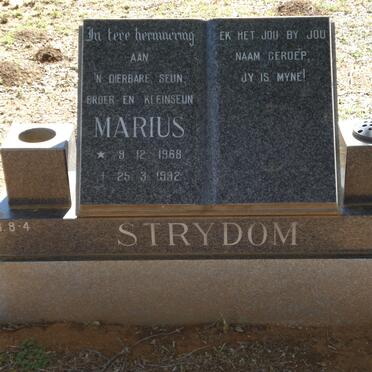 STRYDOM Marius 1968-1992