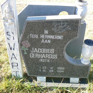 SWART Jacobus Gerhardus 1966-1994