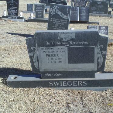 SWIEGERS Pieter C.F. 1901-1974