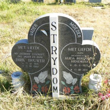 STRYDOM Dirk Bouwer 1914-1992 &amp; Alida Berendina Hendrina 1925-2014