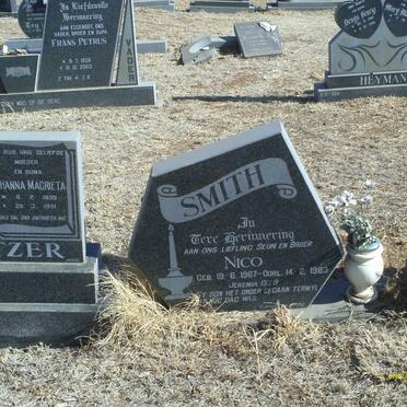 SMITH Nico 1967-1983