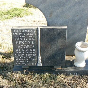 TERBLANCHE Hendrik Jacobus 1930-1992