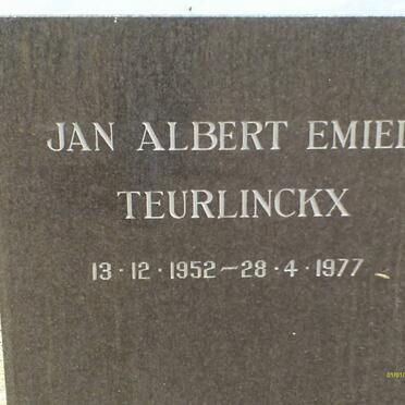 TEURLINCKX Jan Albert Emiel 1952-1977