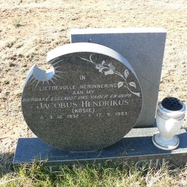 TERBLANCHE Jacobus Hendrikus 1932-1993