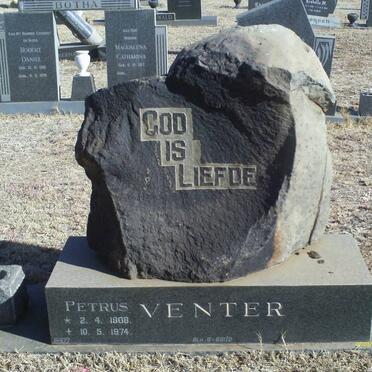 VENTER Petrus 1908-1974