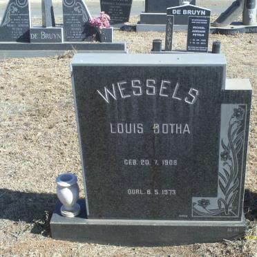WESSELS Louis Botha 1908-1973