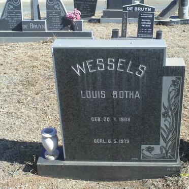 WESSELS Louis Botha 1908-1973