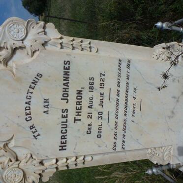 THERON Hercules Johannes 1865-1927