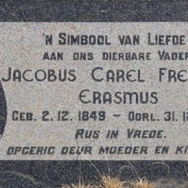 ERASMUS Jacobus Carel Frederik 1849-1921