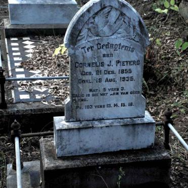 PIETERS Cornelis J. 1855-1935