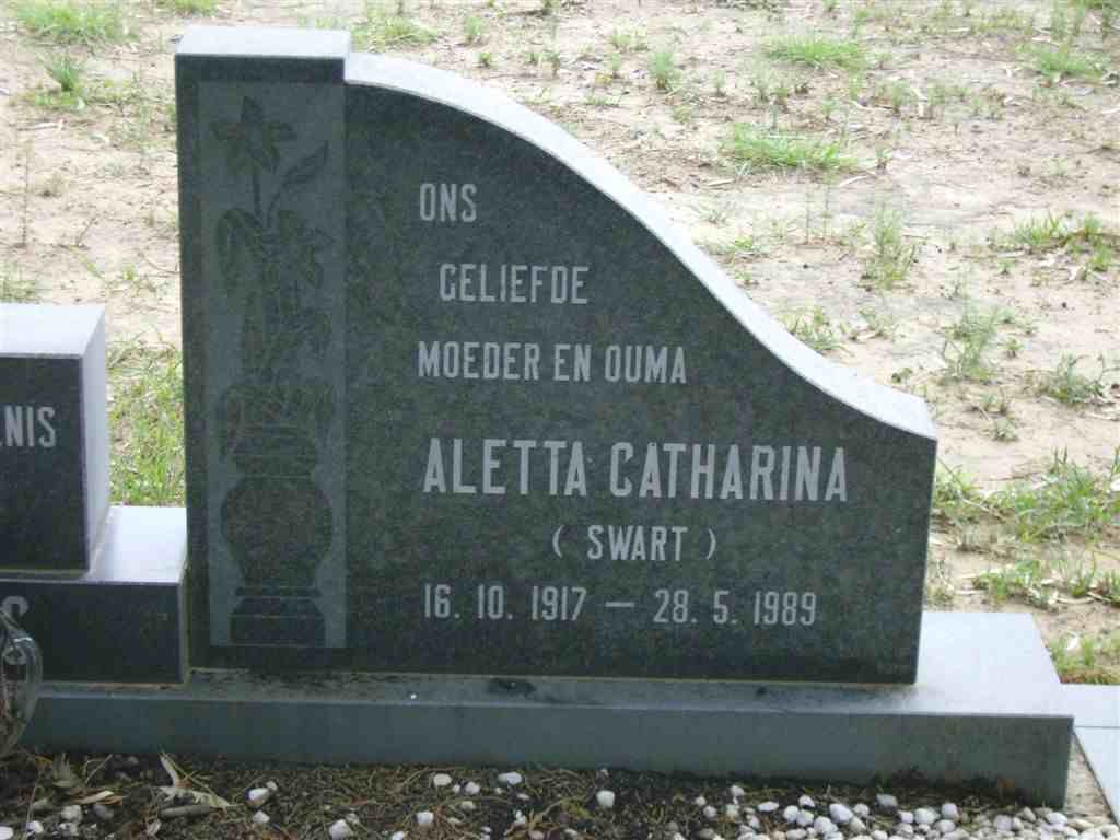 PIETERS Willem Adriaan 1916-1984 &amp; Aletta Catharina SWART 1917-1989_3