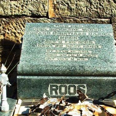 ROOS Eduard Christiaan Daniel 1865-1943