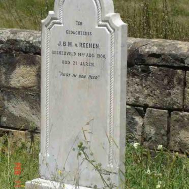 REENEN J.B.M., van -1900