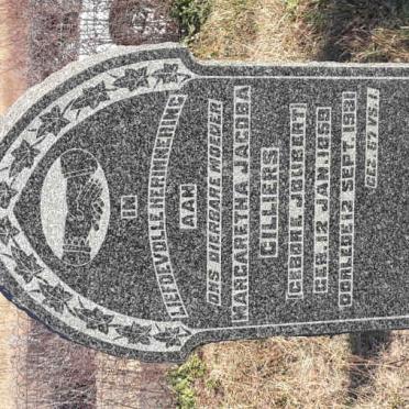 CILLIERS Margaretha Jacoba nee JOUBERT 1859-1931