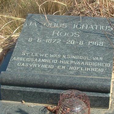 ROOS Jacobus Ignatius 1872-1968