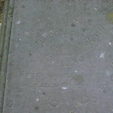 ZYL Pieter Daniel, van 1848-1907