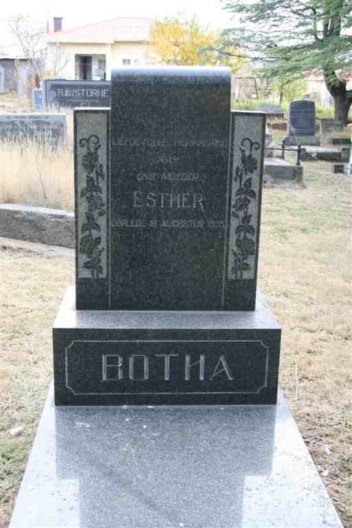 BOTHA Esther -1955