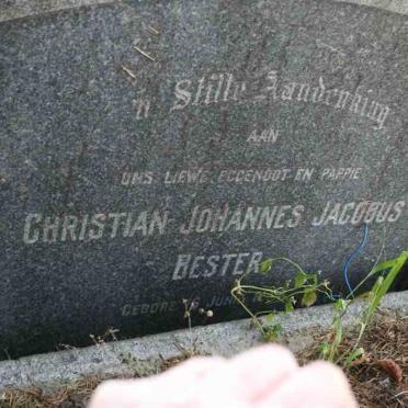BESTER Christian Johannes Jacobus 