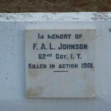 JOHNSON F.A.L. -1901