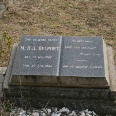 DELPORT M.R.J. 1852-1937