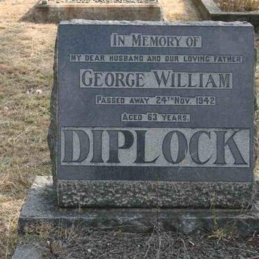 DIPLOCK George William -1942