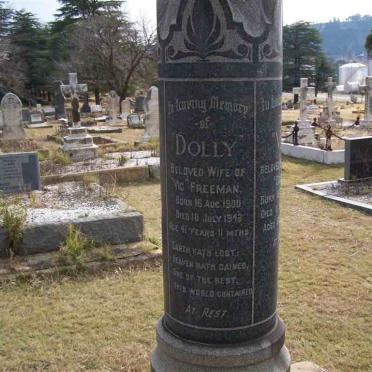 FREEMAN Dolly 1900-1942