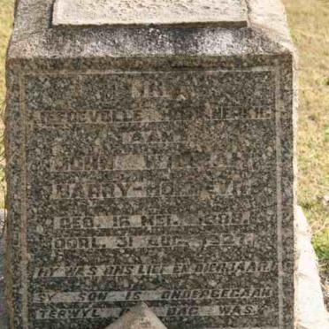 HOFMEYR John William, Barry 1888-1927