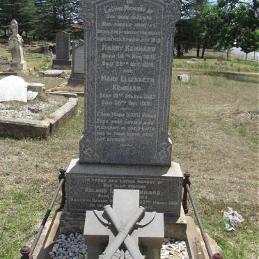 KENNARD Harry 1871-1918 &amp; Mary Elizabeth 1876-1918 :: KENNARD Roland Lyons 1898-1918