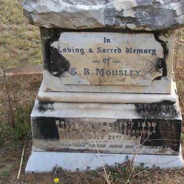 MOUSLEY E.B. 1830-1904