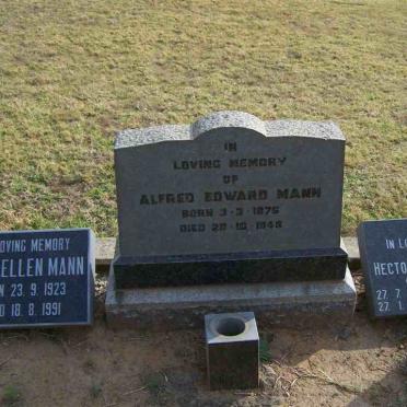 MANN Alfred Edward 1876-1948