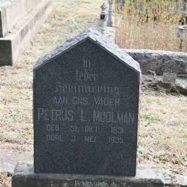 MOOLMAN Petrus L. 1851-1935