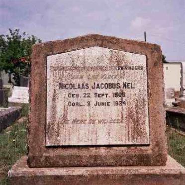 NEL Nicolaas Jacobus 1868-1934