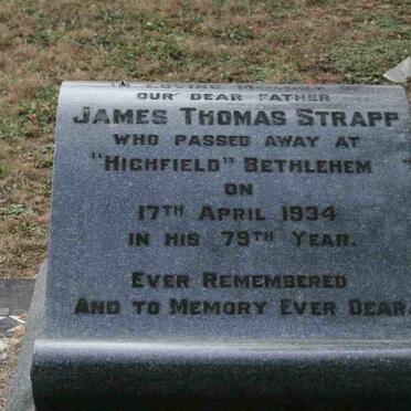STRAPP James Thomas -1934