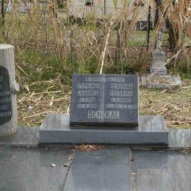 SENEKAL Stephanus Johannes 1896-1980 &amp; Hendrina Fredrika V.D. MERWE 1897-1959