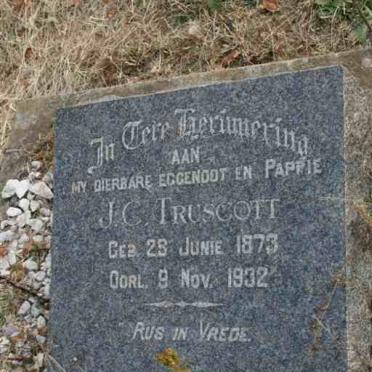 TRUSCOTT J.C. 1873-1932