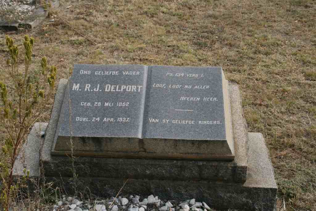 DELPORT M.R.J. 1852-1937