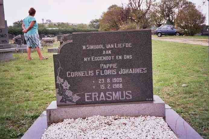 ERASMUS Cornelis Floris Johannes 1909-1968