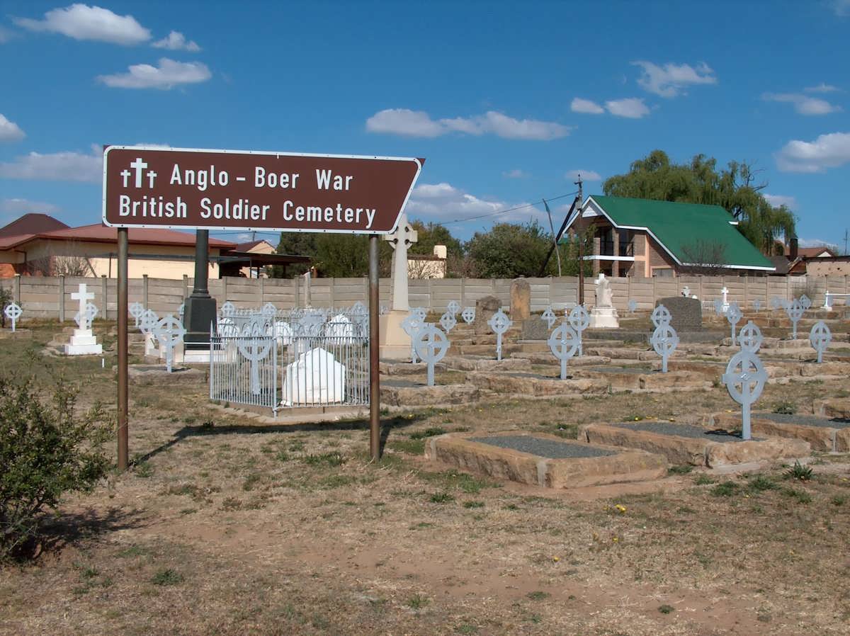 1. Anglo Boer War British Soldier cemetery