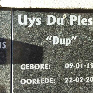 PLESSIS Uys, du 1953-2011