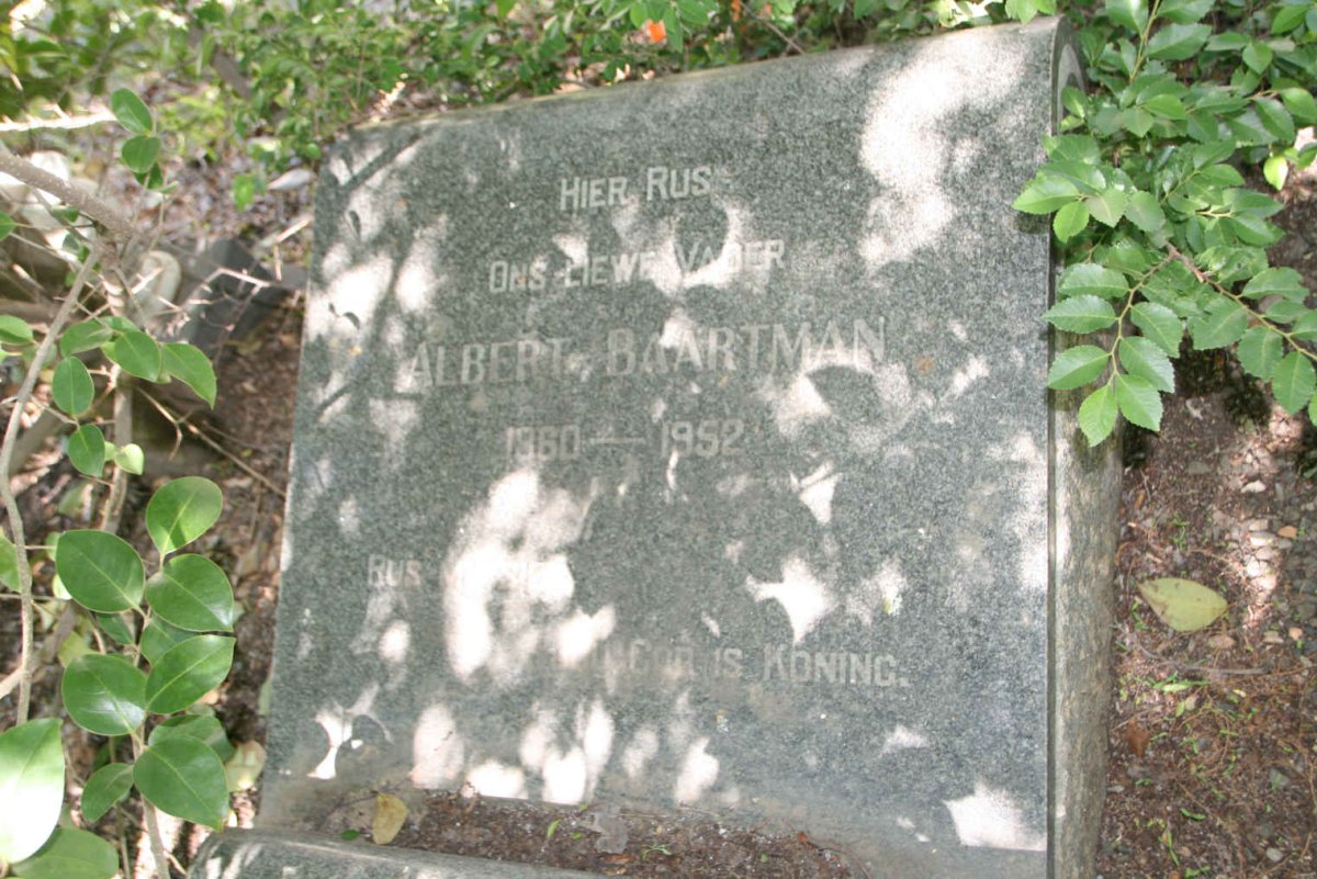 BAARTMAN Albert 1860-1952